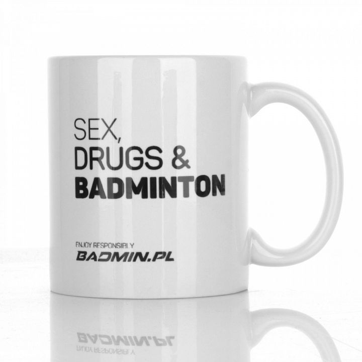 Kubek Sex Drugs & Badminton